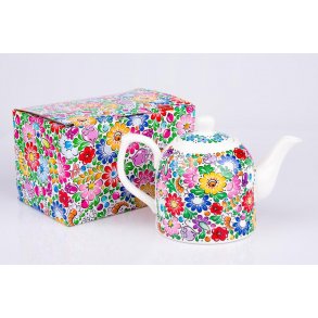 Tekanne med blomstermnster 0,8L