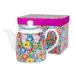 Tekanne med blomstermnster 1L