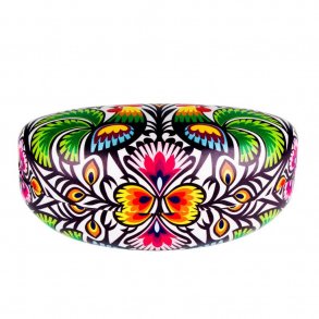 Etui til solbriller, hanemnster 