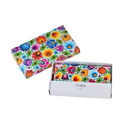 Stor lommebok i hvitt