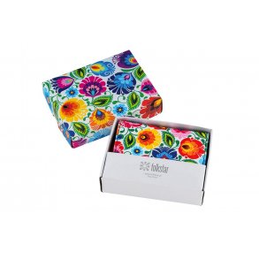 Liten lommebok i hvitt 