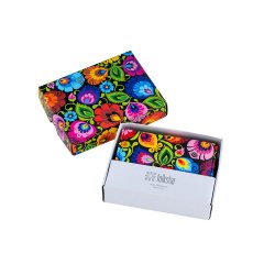 Liten lommebok i sort 