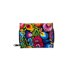 Liten lommebok i sort 