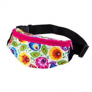 Rumpetaske/midjeveske i hvit