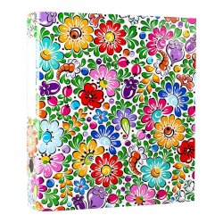 Ringperm A4 blomster