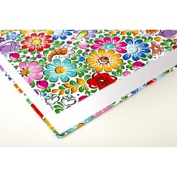 Ringperm A4 blomster