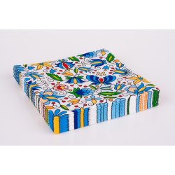 Papirservietter i bltt