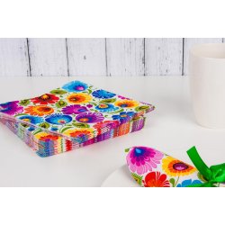 Papirservietter i hvit