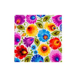 Papirservietter i hvit