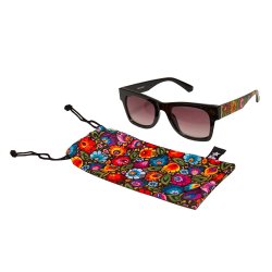 Store solbriller i sort